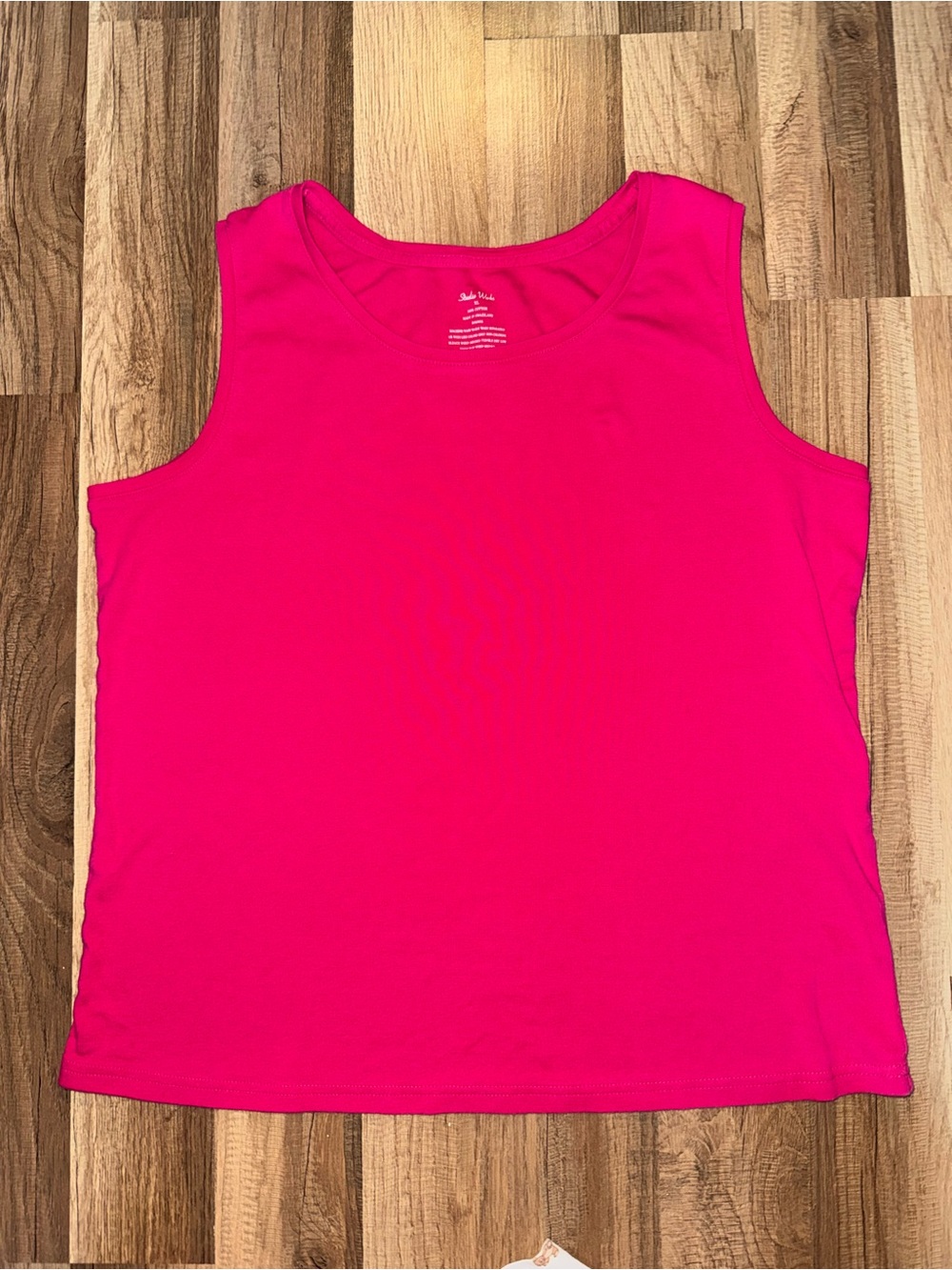 Studio Works Bright Pink Sleeveless Tank Top